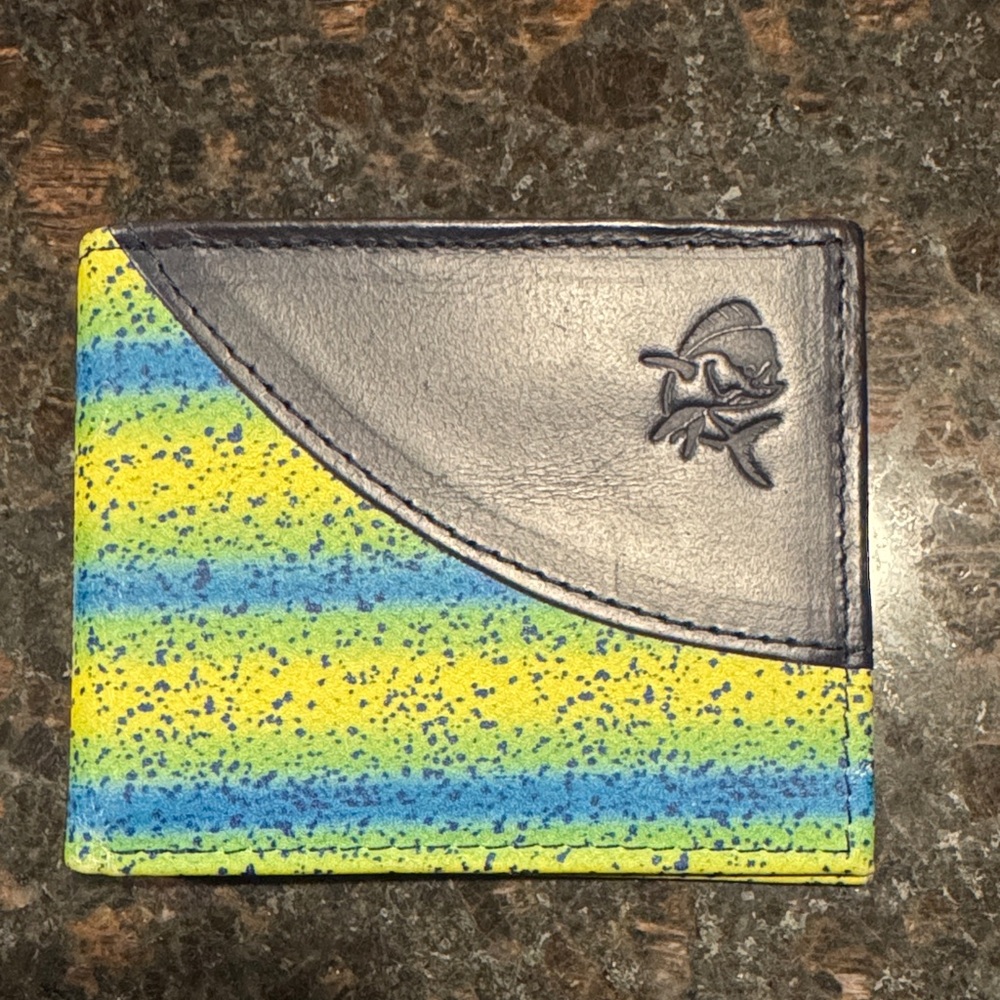 ZEP- PROVibrant Blue and Yellow Men's Wallet